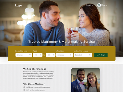 Matrimony Website design & Development design development metrimony ui ux web website