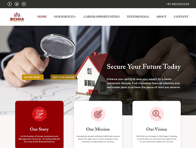 Business Website business design landing page ui ux website