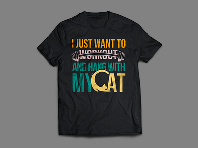 Workout T Shirt Design design graphic design t shirt typography