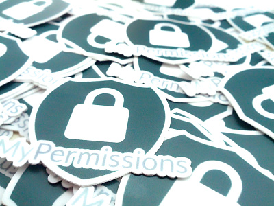 MyPermissions company stickers