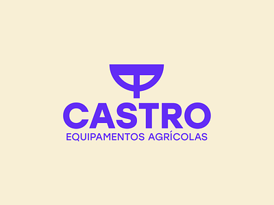 [Opção rejeitada] Castro - Equipamentos Agrícolas brand brand design identity