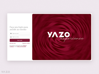 Login Screen - Yazo