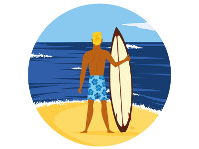 Surfer beach hollidays sea summer surf surfer