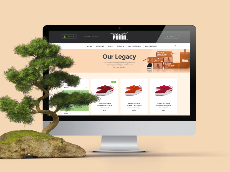 puma site web