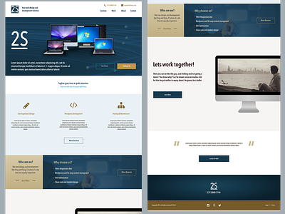 2S Landing page