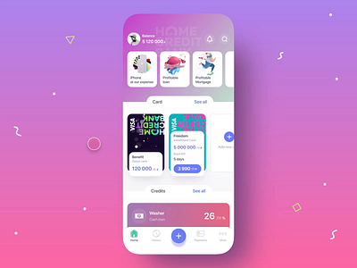 Card Detail mobile app design animation web design branding animation bank bank card card credit credit card detail finance finances fintech loan storys tabbar ui