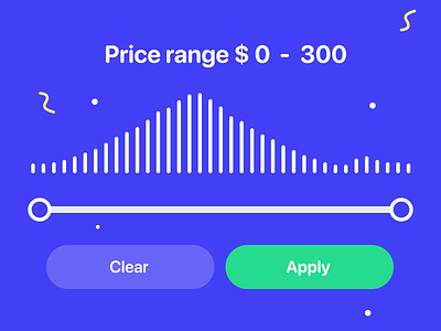 Price Range Animation animation app bar elements finance fintech gravity physics price progress progressbar range rope selector slide slider ui ui kit uiux web