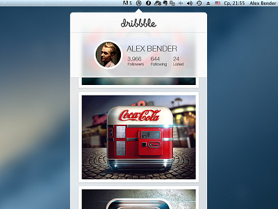 Dribbble App