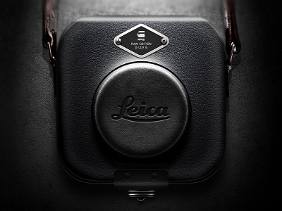 Camera Case For Leica Raw Edition iOS icon app camera case icon ios leather leica lens moscow raw russia ui