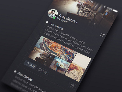 Social App Profile