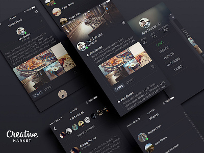 Social App UI