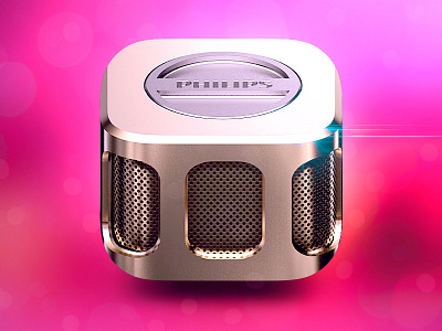 Portable Speaker iOS Icon