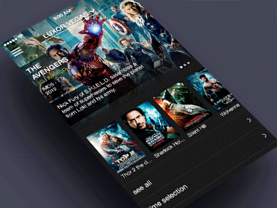 Cinema App Prototype