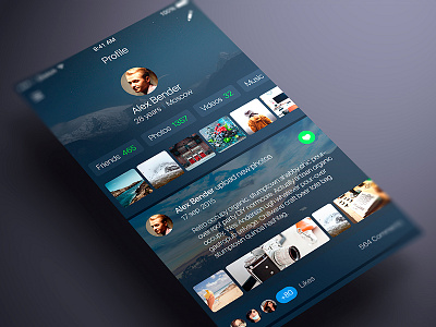 Social App Ui (WIP)