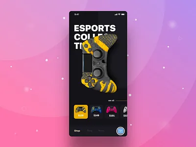 Scuf Gaming App mobile app design animation web design branding animation app branding clean design flat gif icon illustration interace ios lettering logo minimal ui ux vector web