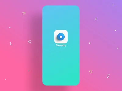 Skooby Splash Screen aftereffects animation app branding cards cover finance icon illustration ios logo parking profile sketch skooby splash splashscreen ui ux