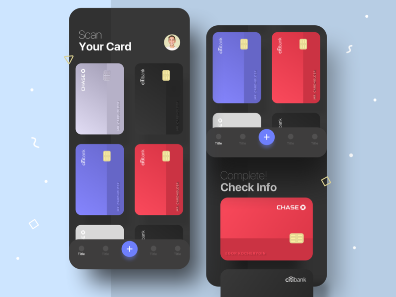 Cards Collect App by ALEX BENDER on Dribbble