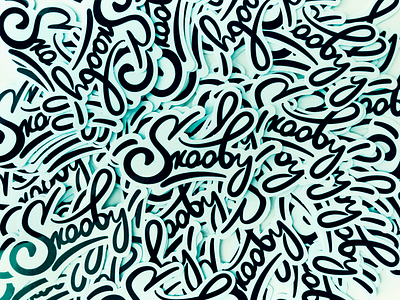 Skooby Stickers app branding calligraphy cards design finance icon illustration ios logo profile sticker typography ui ux