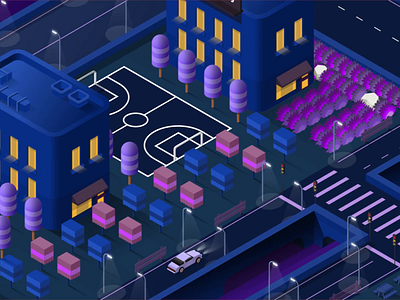 This is how Skooby Works! animation app app design city finance illustration onboarding parking road scooby skooby social tutorial ui ui design uiux ux video