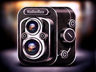 Rolleiflex Camera Icon