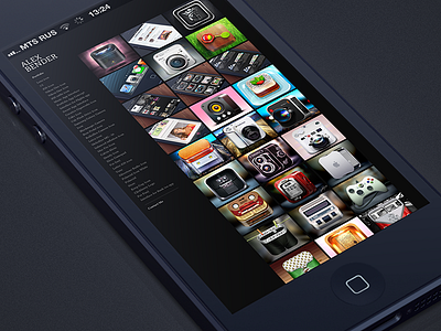 Mobile Portfolio by ALEX BENDER on Dribbble