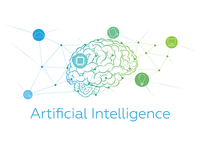 Artificial Intelligence Presentation Template a.i. artificial intelligence brain machine learning tech technology
