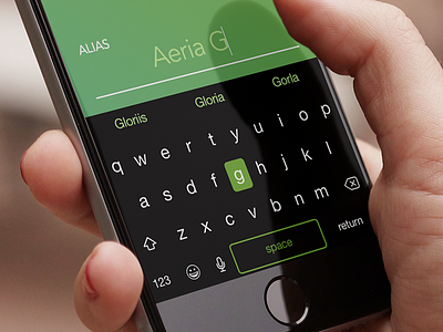 Qwerty Mobile Mockup app mobile qwerty