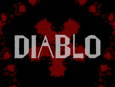 Diablo Cover art branding contemporary design graphic design illustration logo nouveau art ui vector