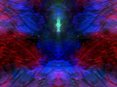 The Audience abstract digital art