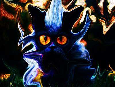The Cat of Madness expressionism