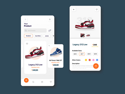 Ecommerce App appdesign branding ecommerce figma ui