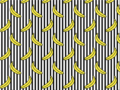 bananas pattern bananas illustrator pattern yellow