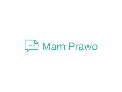 Mam Prawo - legal assistance law lawyer logo