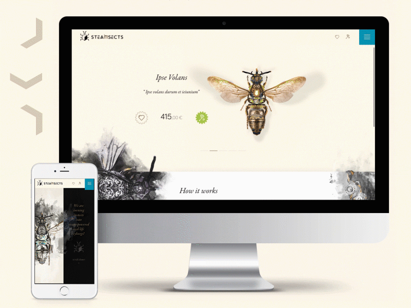 SteamInsects Website
