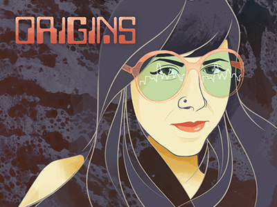 VELMA Cover cover glasses illustration magazine psychedelic woman