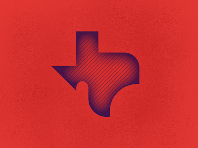 Geometric Texas atx brand geometric illustrator red shapes texas texture vector