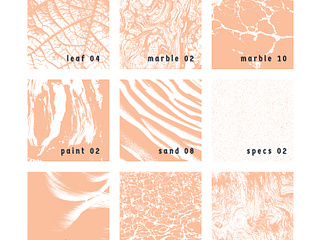 Natural Vector Textures - FREE SAMPLE by Autumn Hutchins on Dribbble