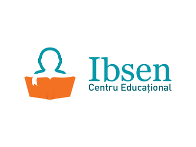 Ibsen Logo Design foreign languages learning