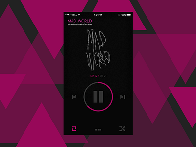 #009 #dailyui Music Player