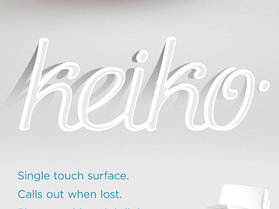 Keiko Remote Logo design epflecal keiko lab lazybytes logo remote