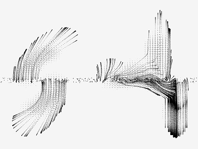 Drawing In Code, Vector Field code openframeworks particle systems vector field