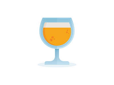 Happy Friday alcohol beer brew drink flat design fun gradient icon icon design icon exploration tasty yum