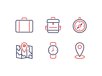 Some Travel Icons