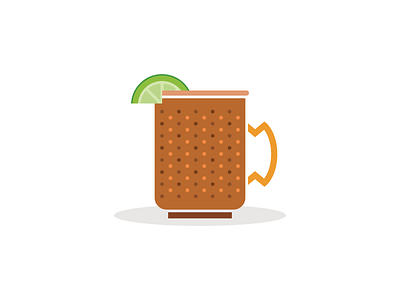 Moscow Mule alcohol art booze drink fun graphic icon icon design illustrator lime moscow mule vector