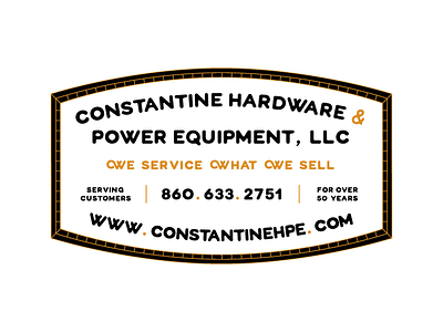 Constantine Hardware Badge 2