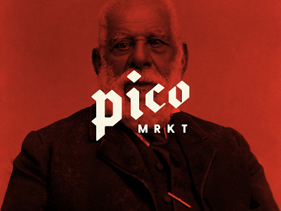 PICO Mrkt art direction brand identity branding branding design design logo logotype