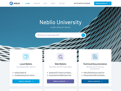 Neblio Knowledgebase concept