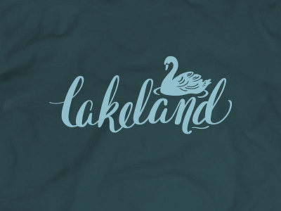 Lakeland, Florida T-Shirt bird florida hand lettered ipad pro lakeland lettering procreate app shirt swan