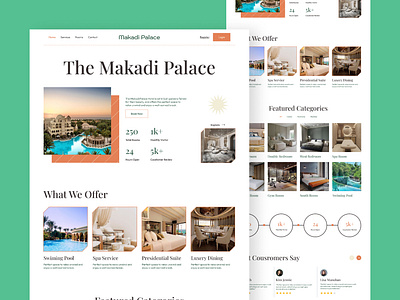 Hotel Website Design beach home page hotel hotel website landing page luxury luxury hotel minimal resort ui ui design ideas ui trends uiux designer user experience design user interface design ux web designer web ui template website design