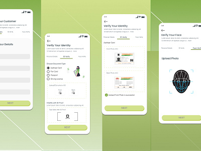 KYC- Know your Customer design illustration mobileapp ui ui design ux vector